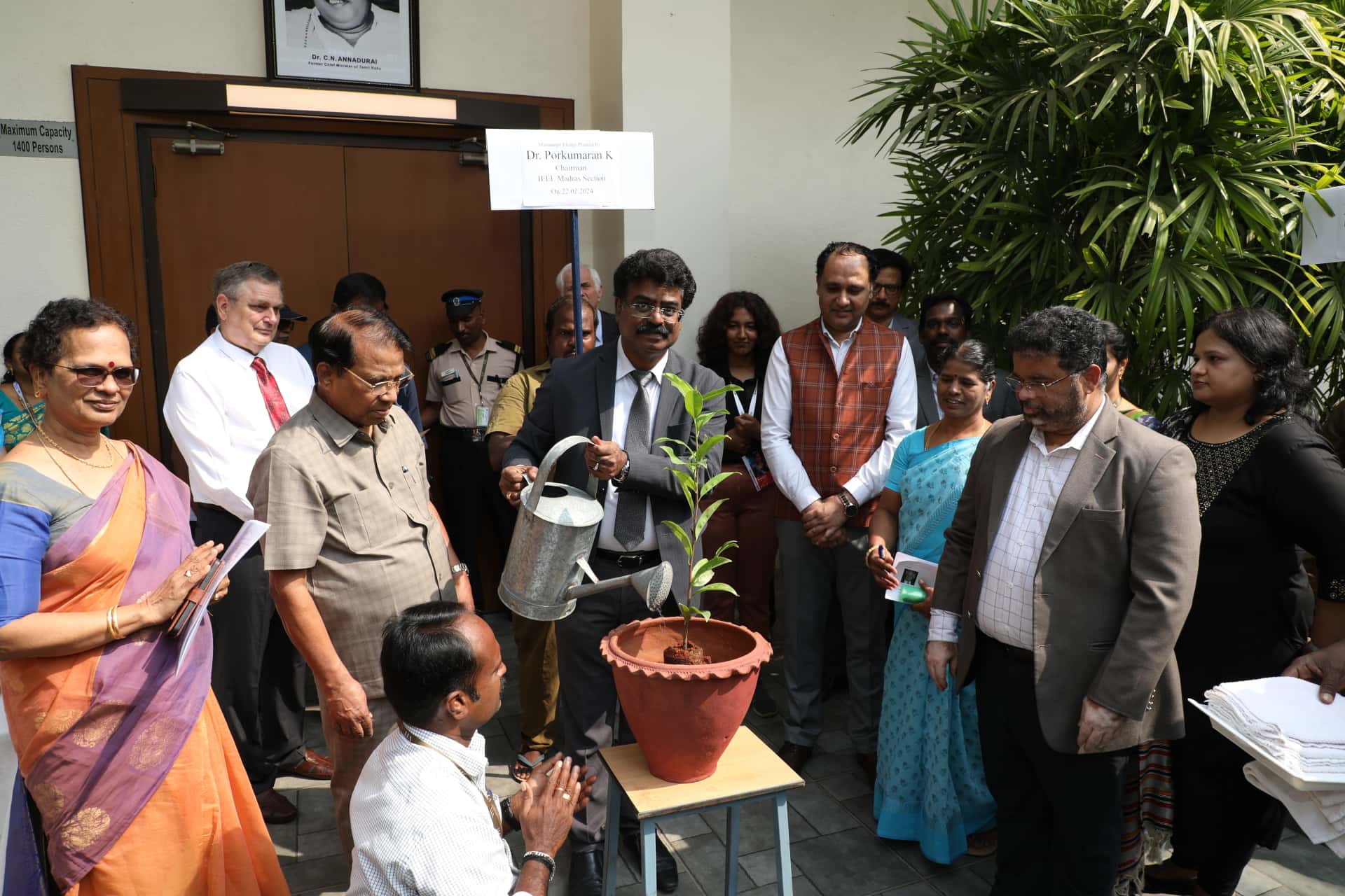 Guests at the Inaugural Ceremony