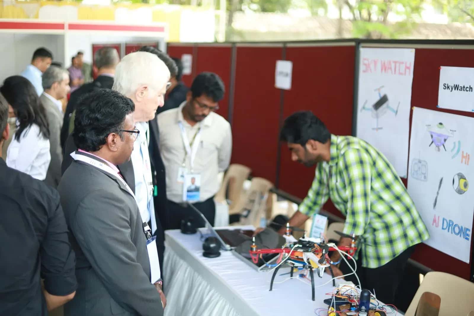 SkyWatch Autonomous AI Drone Demonstration