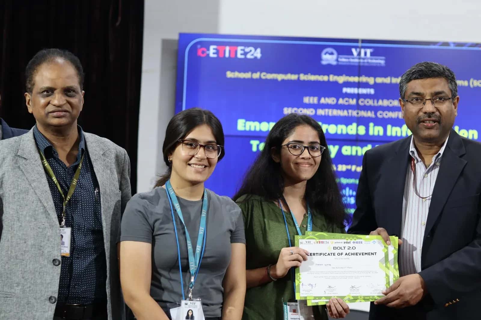 BOLT 2.0 Hackathon 3rd Place Award