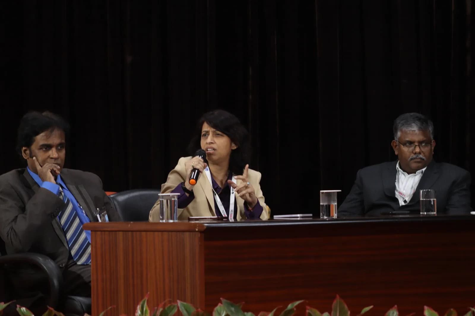 Distinguished Panel Discussion on Dais