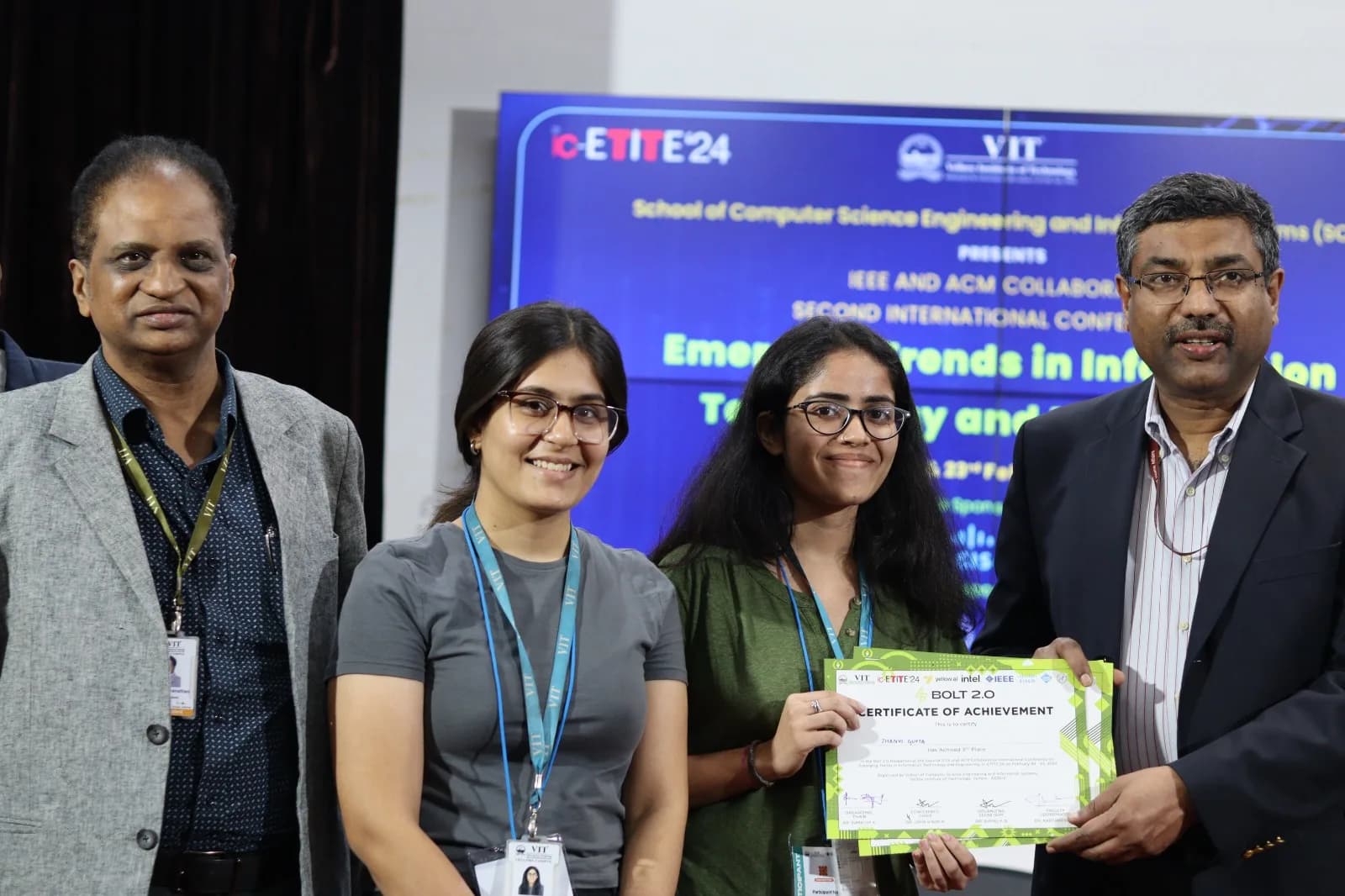 BOLT 2.0 Hackathon 3rd Place Award